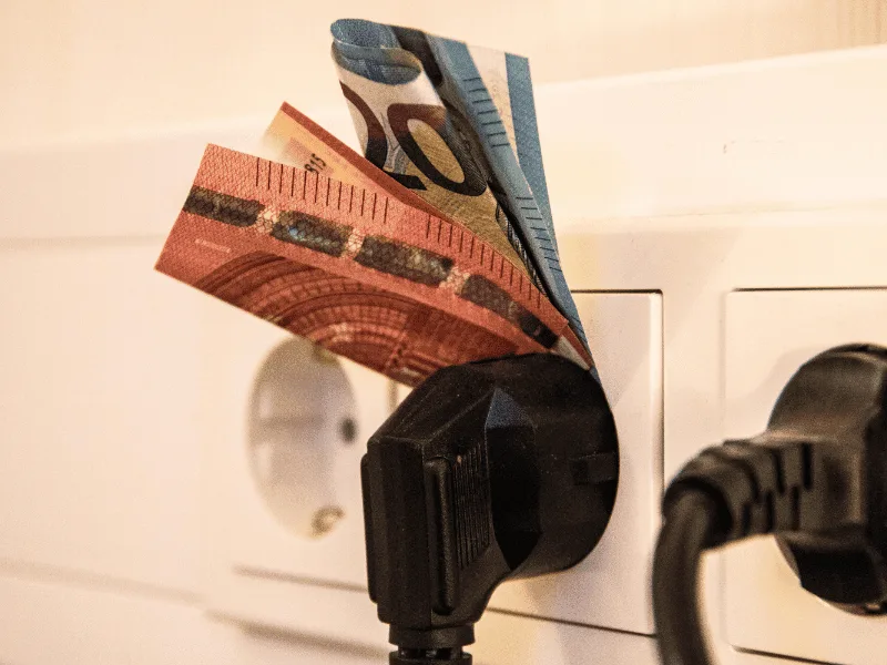 Stromverbrauch in kWh eines Haushaltes